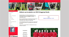 Desktop Screenshot of kringgroepraalte.nl