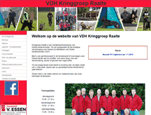 Tablet Screenshot of kringgroepraalte.nl